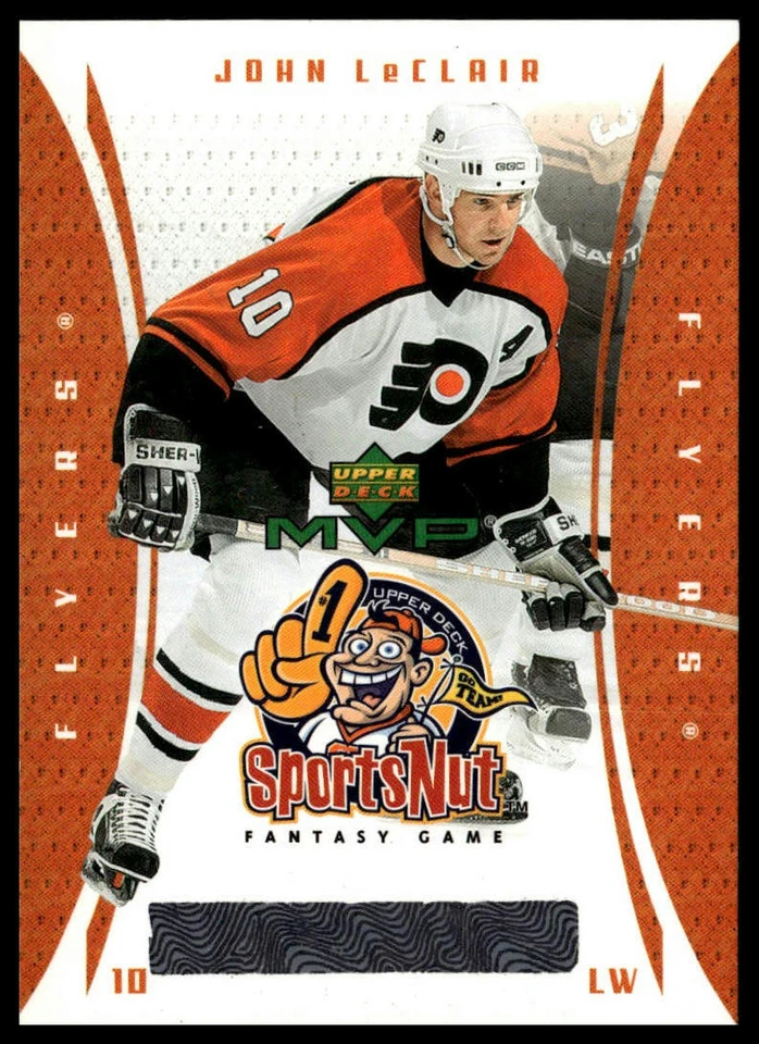 2003-04 Upper Deck MVP #SN66 John LeClair SportsNut - Image 1 of 2