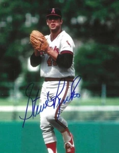 Signed 8x10 STEVE RENKO California Angels Autographed photo - COA - Picture 1 of 1