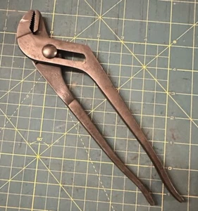 Vintage Pliers Groove Joint Slip Joint 10" Unbranded #17 - Picture 1 of 6