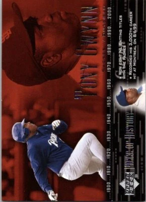 2002 UD Upper Deck Piece of History #82 Tony Gwynn HOF - Image 1 of 2