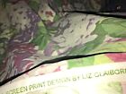 Liz Claiborne Retired HYDRANGA FLORAL BEACH Drapery Upholstery 6 YARD  FABRIC