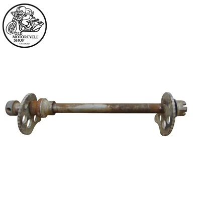 YAMAHA XT 125 1982 82 EJE TRASERO HUSILLO CADENA AJUSTADORES TUERCA ESPACIADORA, RECTO Foto 1 de 4