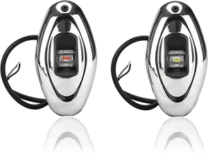 Stainless Steel LED Boat Navigation Lights, Boat Bow Light, Marine Boat Navigati - Picture 1 of 4