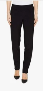 Krazy Larry schwarz Mikrofaser Kleid Größe 10 Hose Stil P-21 Stretch neu mit Etikett $ 138 - Bild 1 von 11