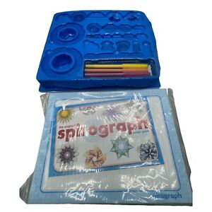 spirograph design guide art set includes direction paper 8 pens 13 designs READ