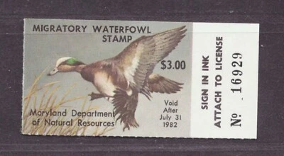 Maryland Waterfowl MD 8 MNH - Image 1 of 2