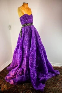 Red Carpet purple dress Sz M Wedding - Picture 1 of 7