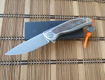SHIROGOROV F95NL Gen5 Halloween Edition Glow In The Dark TechnoCarbo Inlays M390 - Image 1 of 4