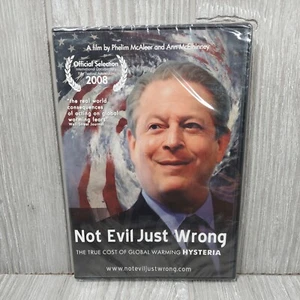 Not Evil Just Wrong The True Cost of Global Warming Hysteria 2008 DVD McAleer - Picture 1 of 4