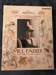 MRS. PARKER AND THE VICIOUS CIRCLE (1994) Imprint LE All Region Blu-ray - NEW! - Imagen 1 de 2
