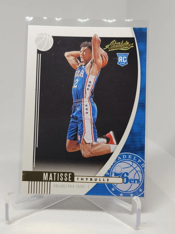 Matisse Thybulle Absolute Memorabilia 19-20 #74 Rookie Card 76ers A4D - Image 1 of 1