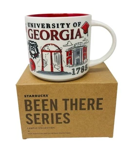 Taza de café Starbucks Been There Universidad de Georgia 14 oz colección Campus - Imagen 1 de 7