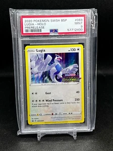 2020 Pokemon SWSH BSP Lugia Holo Prerelease #069 PSA MINT - Picture 1 of 2