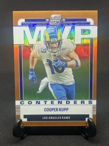 2022 Panini Contenders Optic - Orange Prizm /50 Cooper Kupp Rams SP - Picture 1 of 2