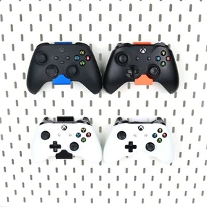 IKEA Skadis Xbox, PS5, Switch Pro Universal Controller Holder Black - 2 Pack USA - Picture 1 of 6
