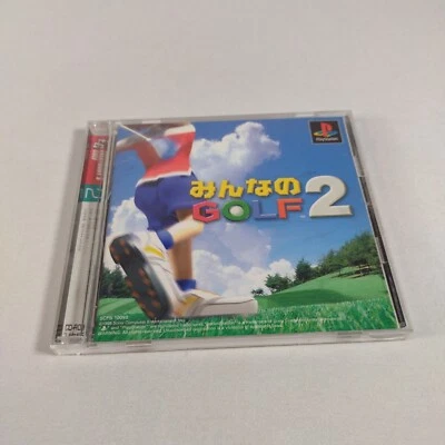 Japanese Hot Shots Golf 2 Sony PlayStation 1 PS1 Complete Japan Import US Seller - Image 1 of 4