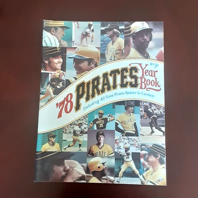 VINTAGE 1978 PITTSBURGH PIRATES MLB YEARBOOK - Image 1 of 4