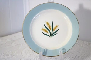 International DS CO VIKING Aqua Weizen USA 6 3/8"d Brot & Butter Teller 2er Set - Bild 1 von 3