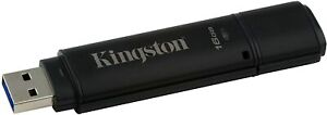 Kingston DataTraveler 4000 G2 - USB flash drive - encrypted - 16 GB - USB 3.0 - 