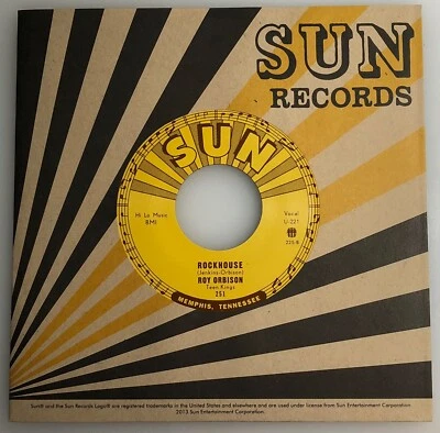 Roy Orbison & The Teen Kings / Rockhouse / 2013 SUN 7" 45 / Mint! - Image 1 of 4