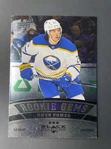 2021-22 Upper Deck Extended Series Black Diamond Rookie Gems #BD-39 Owen Power - Picture 1 of 2