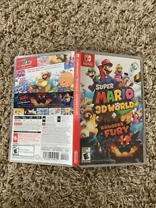 SOLO custodia di ricambio vuota! Super Mario Mondo 3D + Furia di Bowser - Switch - Foto 1 di 6