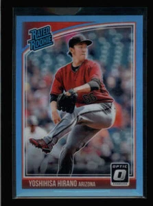 YOSHIHISA HIRANO 2018 DONRUSS OPTIC #48 RATED ROOKIE SKY BLUE PRIZM #/50 AY7273 - Picture 1 of 1