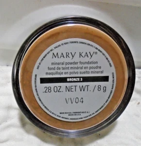 Mary Kay 040992 Mineral Powder Foundation BRONZE 3 New Without Box - Picture 1 of 2
