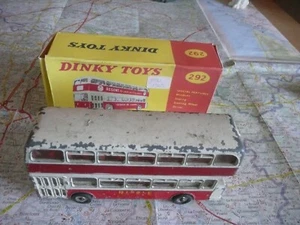 LEYLAND Atlantean Bus Ancien Dinky-Toys England réf 292 1/75 avec boite - Imagen 1 de 4