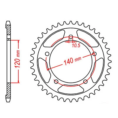 Kit de piñón de cadena para Suzuki DL1000 V Strom 2002-2010 17T/42T X-Ring Chain Foto 1 de 2