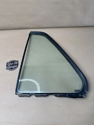 ✅Ventana de vidrio ventilación trasera izquierda pasajero sedán 4 puertas Honda Civic 1988-1991 OEM✅ Foto 1 de 4