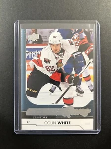 Colin White 2017-18 Upper Deck Series 2 Young Guns Rookie RC #493 Ottawa - Picture 1 of 2