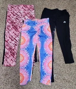 Girl's Youth RBX Lot 6 Piece Leggings Size Medium 10-12 New! - Picture 1 of 5