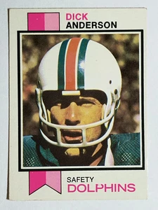 1973 Topps #240 Dick Anderson (VGEX) - Picture 1 of 2