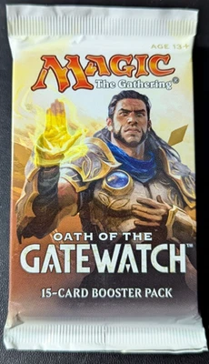 Oath of the Gatewatch MTG Magic the Gathering - Sealed Booster Pack - 15 Cards - Image 1 of 2