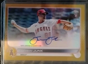 2022 Topps Chrome Gold - Jansen Junk RC Auto #3/50 - Picture 1 of 2