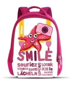 Mochila/mochila Nikon Kinder para cámara digital COOLPIX S33 (rosa) Foto 1 de 4
