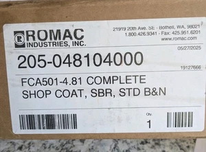 Romac 4" FCA501 Kupplungslänge 4,81" x Durchmesser 4" rot 501 - Bild 1 von 10