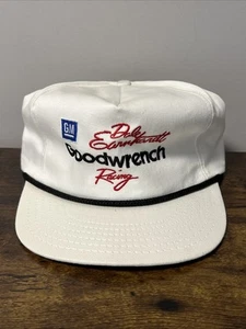 Vintage 1989 Dale Earnhardt GM Goodwrench Racing Mütze Kappe Druckknopflasche Seil HERGESTELLT IN USA - Bild 1 von 6