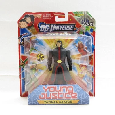 Экшн-фигурка Mattel DC Universe Young Justice Vandal Savage 2011 новая нераспакованная - Изображение 1 из 4