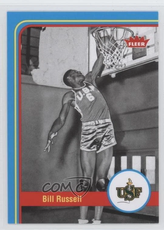 2012-13 Fleer Retro Bill Russell #16 HOF - Image 1 of 2