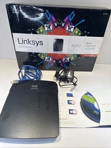 Linksys E1200-NP WLAN Router N300 Kapazität Gruppe A 4 Port WLAN - Bild 1 von 15