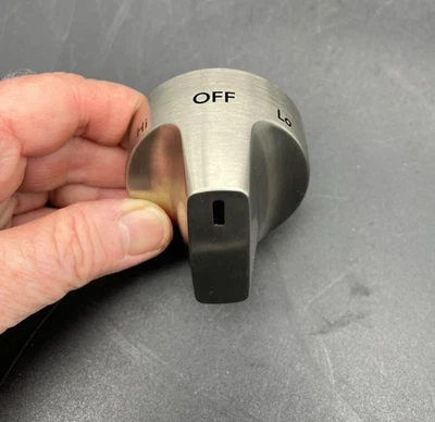 GE Café Deslizable Cocina Eléctrica Perilla de Elemento Único WB03X31660 Pieza OEM Foto 1 de 4