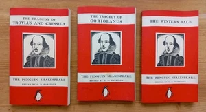 The Penguin Shakespeare: 3 Volumes - B19, 20, 21. All 1947 1st Penguin editions. - Picture 1 of 2