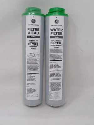 Сменные фильтры для воды под раковину с двойным потоком GE FQK2J упаковка 2 шт.  - Изображение 1 из 4