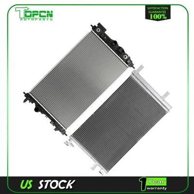Fits 2014-2015 Chevrolet Cruze Replacement Radiator & Condenser Cooling Assembly Foto 1 de 4