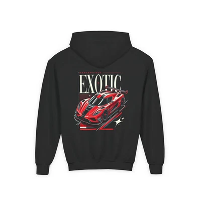 Sudadera con capucha para niños Koenigsegg Agera RS 2010-2018 - suéter de deportes de motor para niños regalo Foto 1 de 2