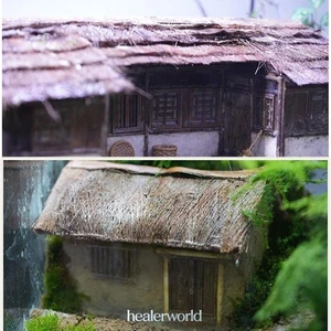 HO/OO Scale Miniatures Thatched Roof DIY Architectural Materials Handmade Model - Picture 1 of 5