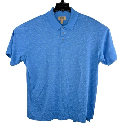 Camisa Polo Foundry Para Hombres 3XLT Azul Golf Manga Corta Adulto Informal 3XL Alta Usada en Excelente Condición Foto 1 de 4