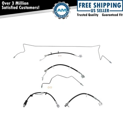 Juego de mangueras de freno para Dodge Ram 1500 2009-2010 Foto 1 de 4